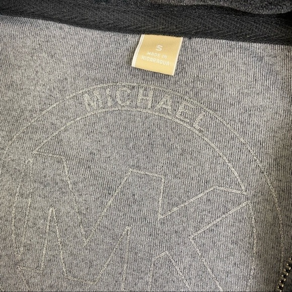 Michael Kors Grey Velvet Jacket Small - Picture 3 of 6